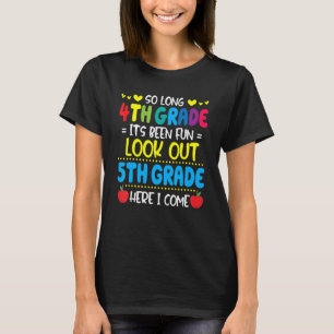 Camiseta Hola estudiante de quinto grado de vuelta a la esc