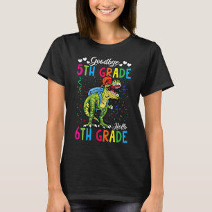 Camiseta Hola, estudiante de sexto grado de vuelta a la esc
