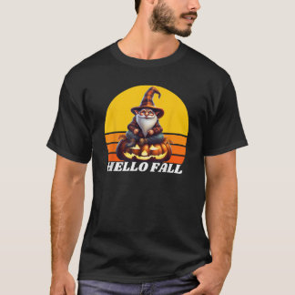 Camiseta Hola Gnomos de Camion de Cuadros de Calabaza de Ot
