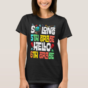 Camiseta Hola Grado 6. Grado 5.