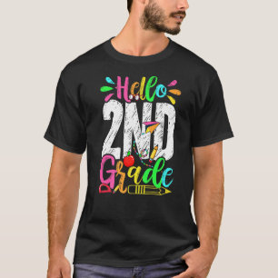 Camiseta Hola, Graduación De Segundo Grado De Volvimiento A