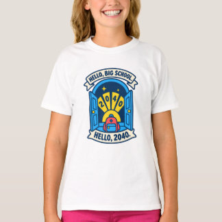 Camiseta Hola Gran Escuela 2040 Puerta de Amanecer