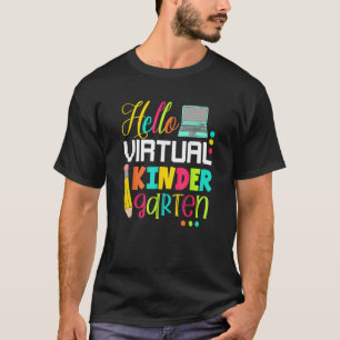 Camiseta Hola Guardería Virtual De Vuelta A La Escuela 2020