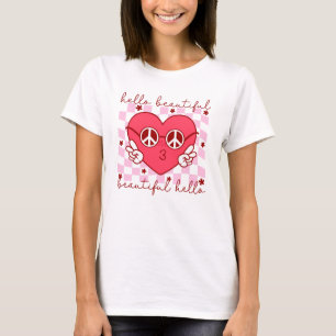 Camiseta Hola Hermoso   Típico y sentido del corazón