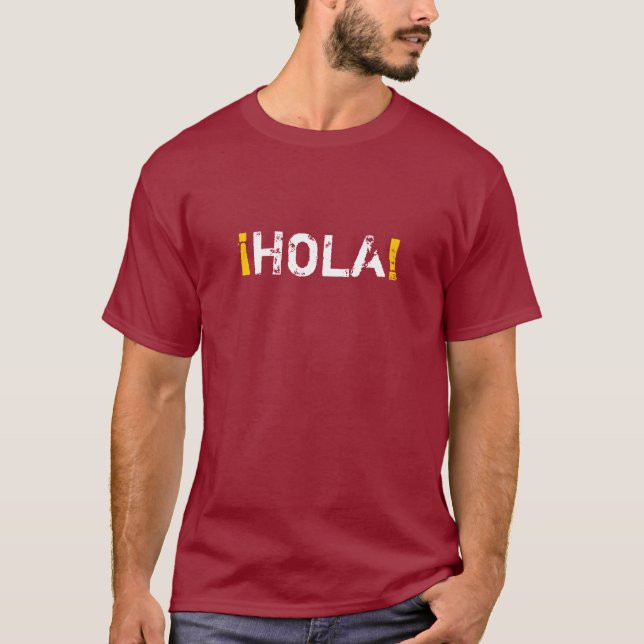 Camiseta HOLA (hola!) (Anverso)