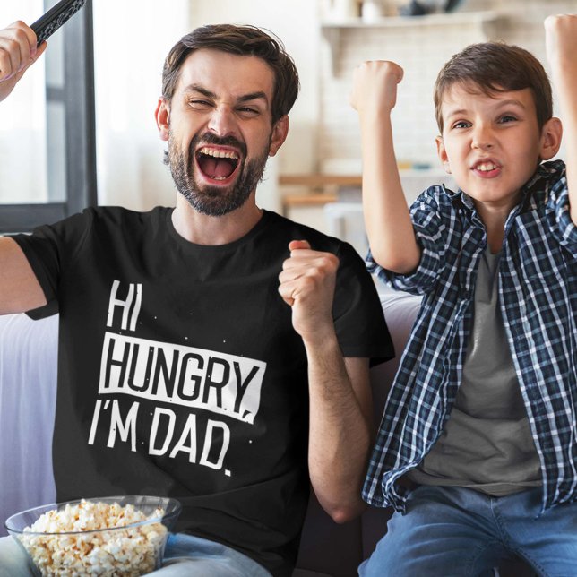 Camiseta Hola, Hungry, soy papá (Subido por el creador)