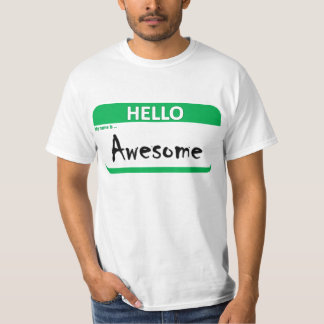 Camiseta Hola impresionante