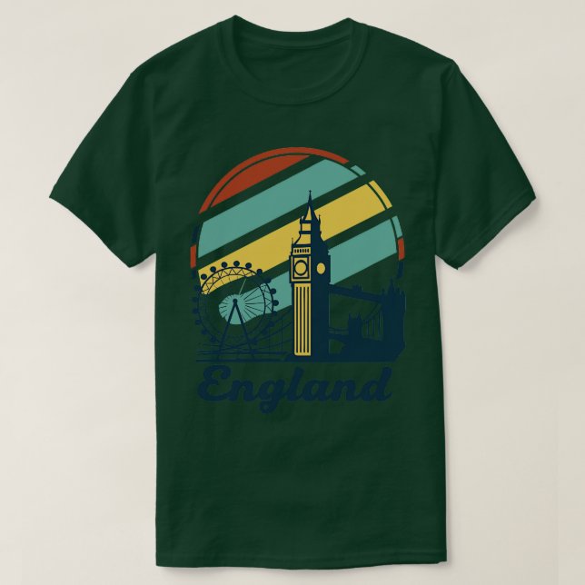 Camiseta Hola Inglaterra (Diseño del anverso)