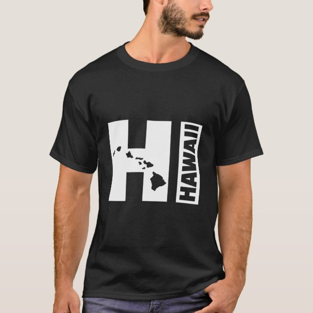 Camiseta Hola Islas Hawaii (Anverso)