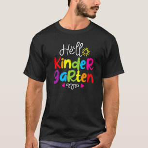 Camiseta Hola jardín de infancia De vuelta a la escuela Pr