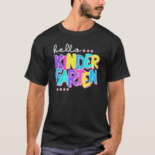 Camiseta Hola jardín de infancia De vuelta a la escuela Pr