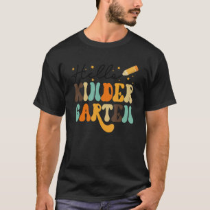 Camiseta Hola jardín de infancia Feliz Año Escolar Nuevo 1e