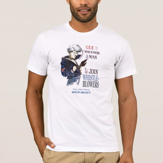 Camiseta ¡Hola, John Kerry! ¡Háganlo! (Anverso)