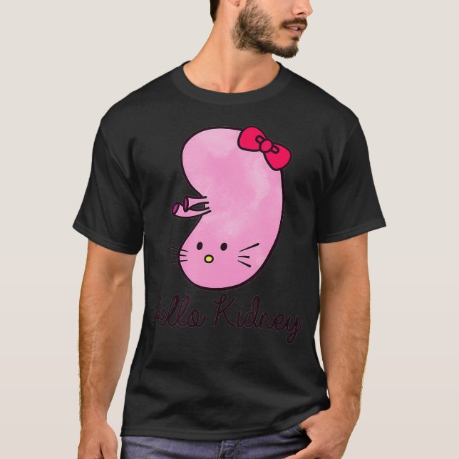 Camiseta Hola Kidney Funny Muéstrale tu aprecio por ti (Anverso)
