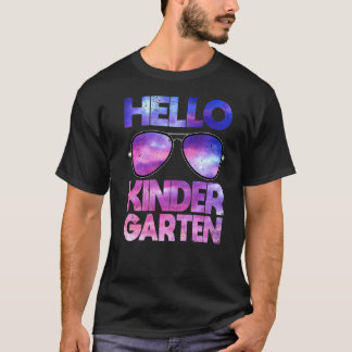 Camiseta Hola Kinder Back To School Niños Niñas