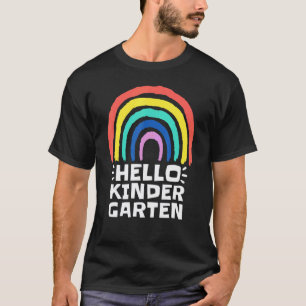 Camiseta Hola Kindergarten Adiós Maestro Preescolar Estudia