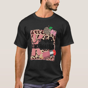 Camiseta Hola Kindergarten De Vuelta Al Colegio Mujeres Chi