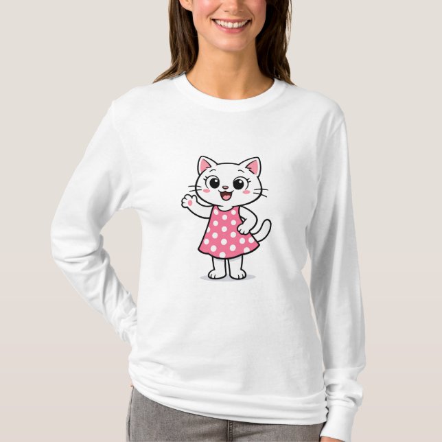 Camiseta Hola Kitty (Anverso)