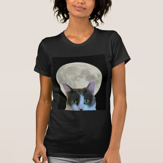 Camiseta Hola Kitty y la luna llena (Anverso)