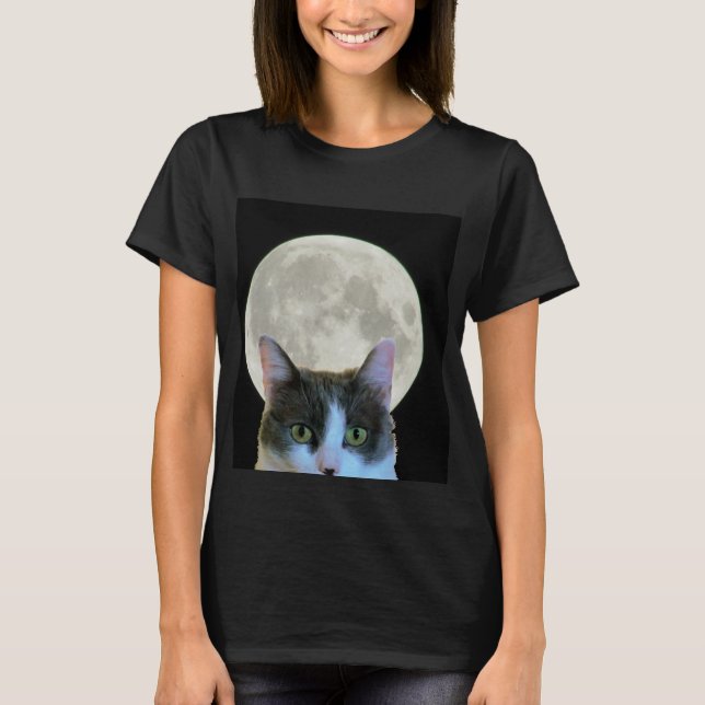 Camiseta Hola Kitty y la luna llena (Anverso)