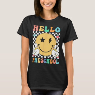 Camiseta Hola Maestra Preescolar Equipo De Niños Pre K Pree
