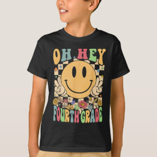 Camiseta Hola maestros de cuarto grado Estudiante de 4to gr
