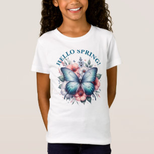 Camiseta Hola Mariposa de Primavera-96282