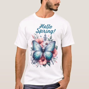 Camiseta Hola Mariposa de Primavera-96282