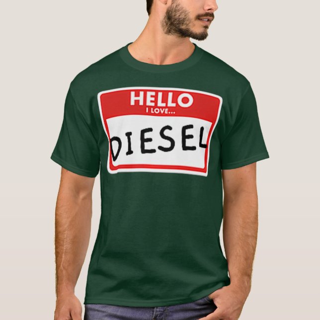 Camiseta Hola, me encantan los diésel Diesel Roll Coal Powe (Anverso)