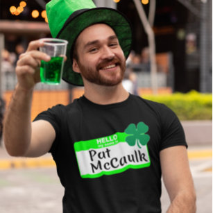 Camiseta Hola, me llamo Pat McCaulk.