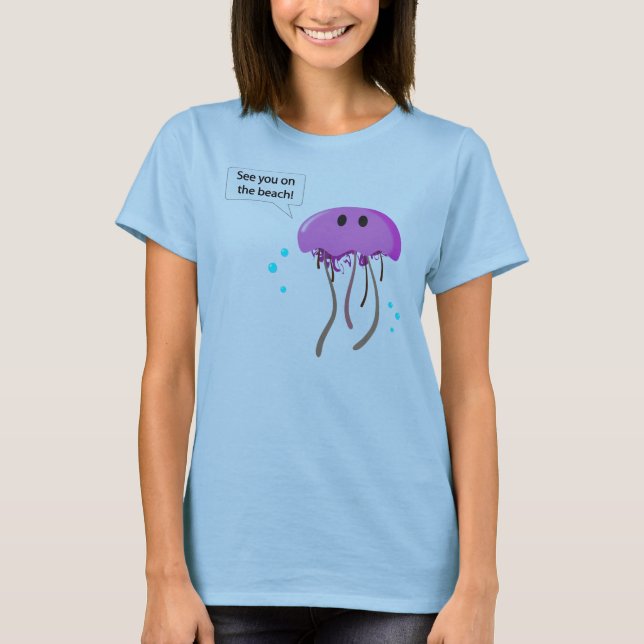 Camiseta Hola medusas (Anverso)