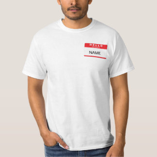 Camiseta Hola mi nombre es…