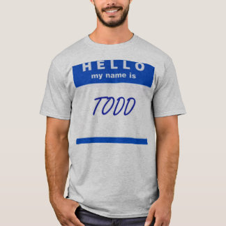Camiseta Hola mi nombre es