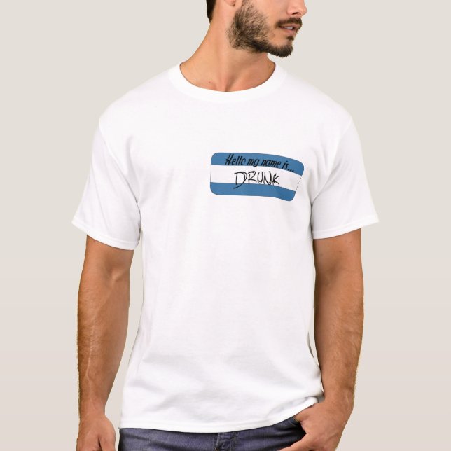Camiseta Hola mi nombre es… (Anverso)