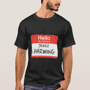 Camiseta Hola Mi Nombre Es El Príncipe Encantador