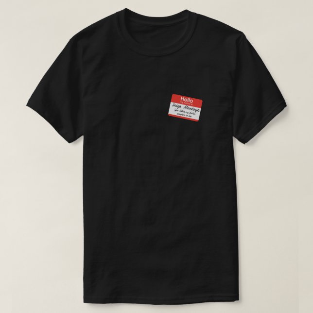 Camiseta Hola, mi nombre es Inigo Montoya Essential T-Shirt (Diseño del anverso)