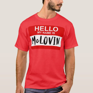 Camiseta Hola Mi Nombre Es McLOVIN Superbad