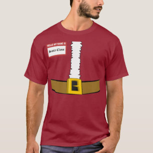Camiseta ¡Hola mi nombre es personalizar del frente del