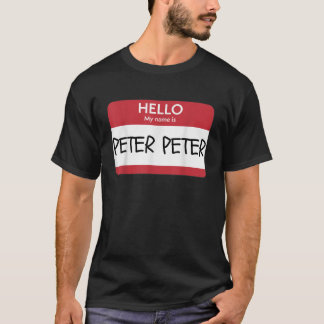 Camiseta Hola Mi Nombre Es Peter Peter Funny Halloween 2429