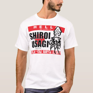 CAMISETA HOLA MI NOMBRE ES SHIROI USAGI