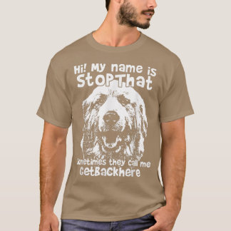 Camiseta Hola Mi Nombre Es StopThat Funny Great Pyrenees