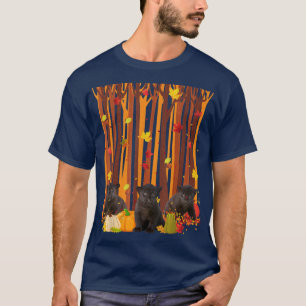 Camiseta Hola Motocicletas de calabaza de hojas de arce de 