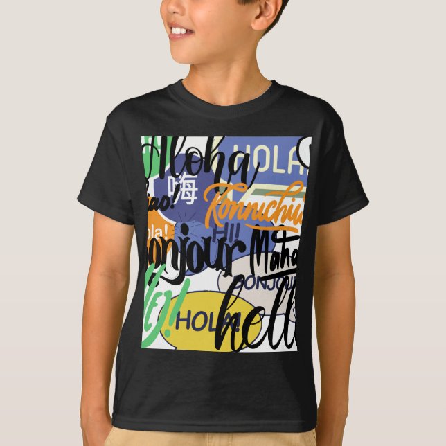 Camiseta Hola Mundo (Anverso)