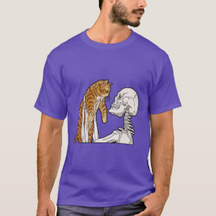 Camiseta hola naranja cat amigo