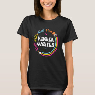 Camiseta Hola niños Chicas de guardería de niños profesores
