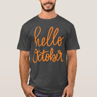 Camiseta Hola Octubre