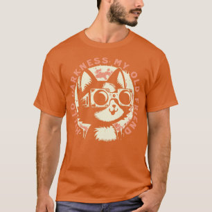 Camiseta Hola oscuridad Mi viejo amigo Eclipse solar Abril 