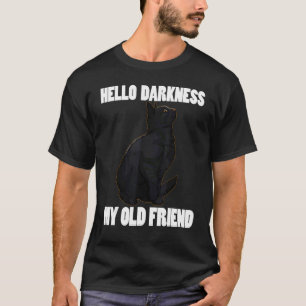 Camiseta Hola oscuridad mi viejo amigo Mascota Hombres Ga