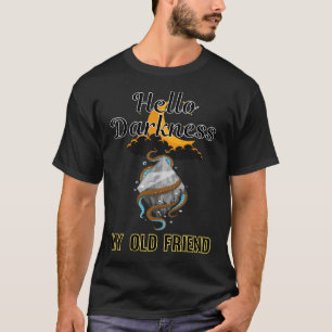 Camiseta Hola oscuridad mi viejo amigo pulpo 22