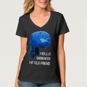 Camiseta Hola Oscuridad Mi Viejo Amigo Scuba Buceo Sk